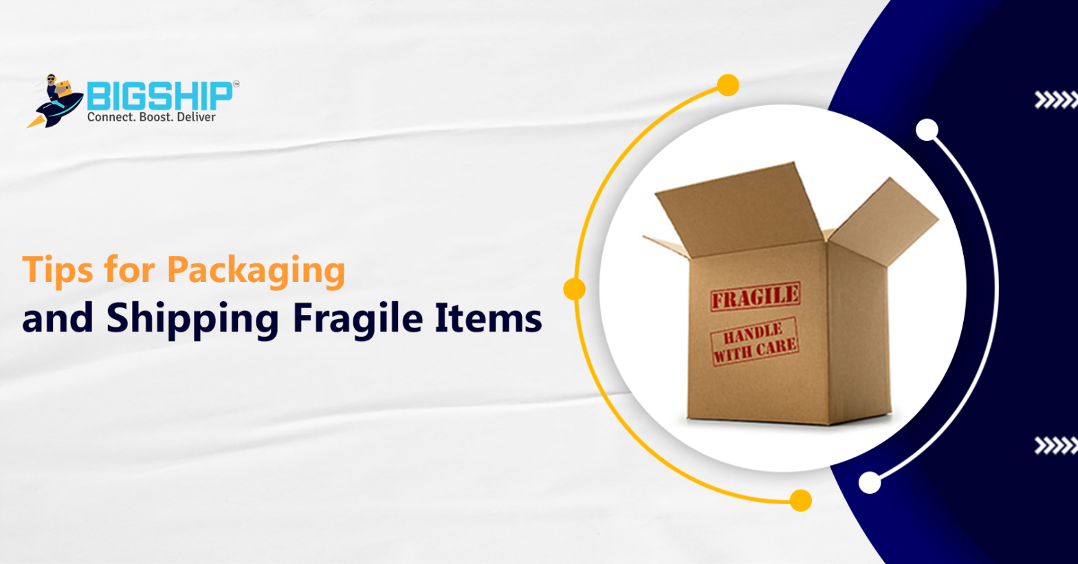 packaging and shipping fragile items