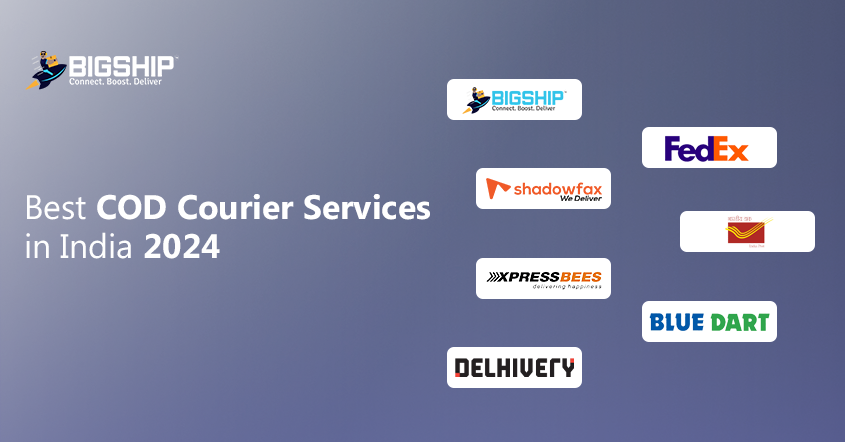 cash on delivery courier services