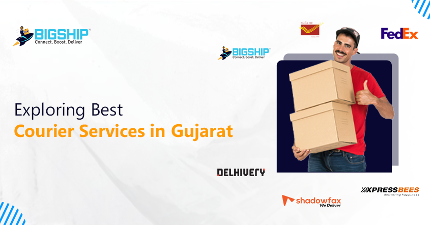 Courier services in Gujarat