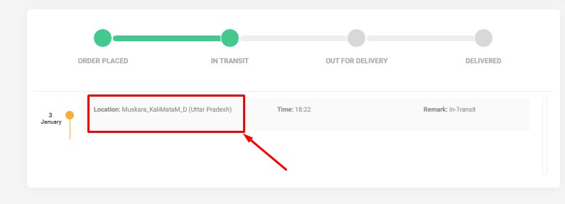 Shipment Tracking in Bigship Panel